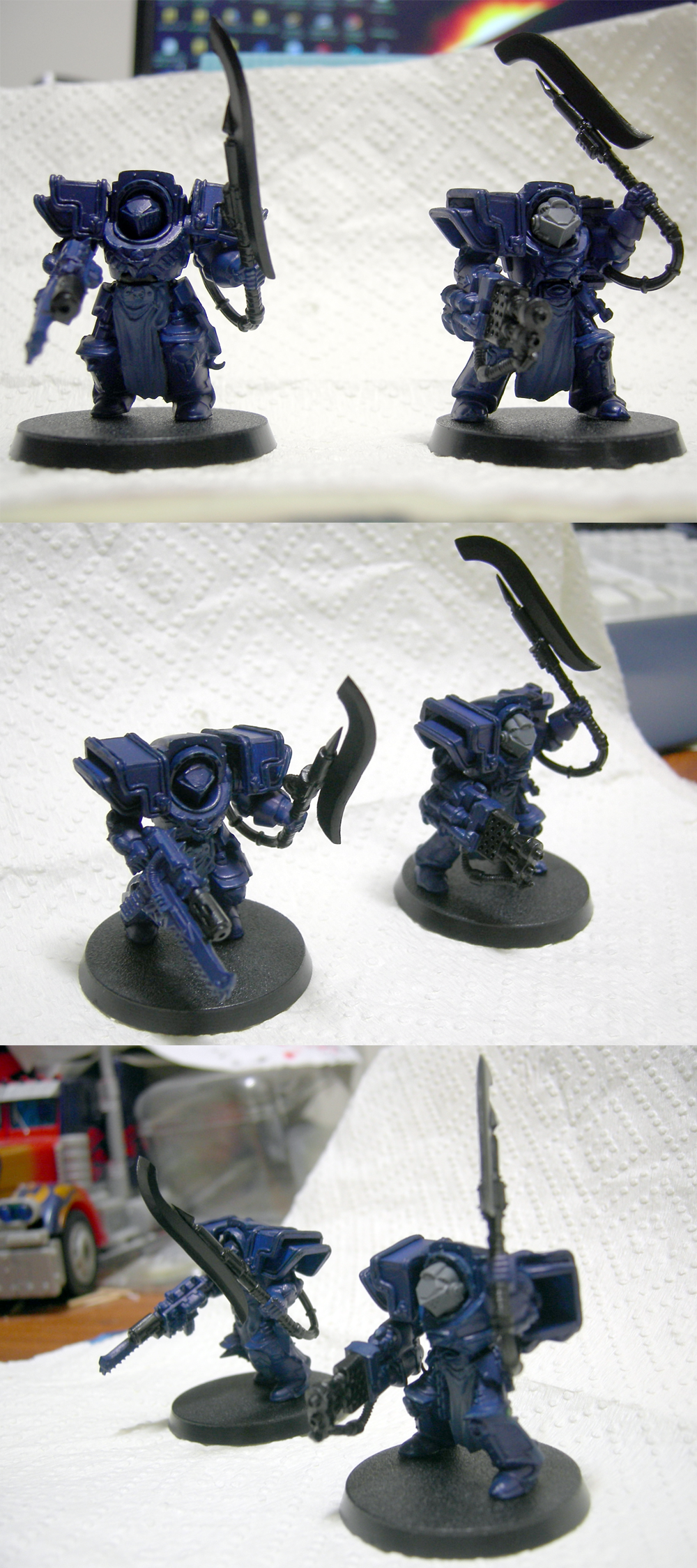 Terminator Armor, Thousand Sons, Work In Progress