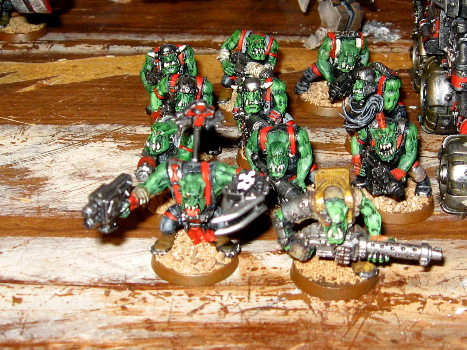 Boy, Orks, Red, Shoota