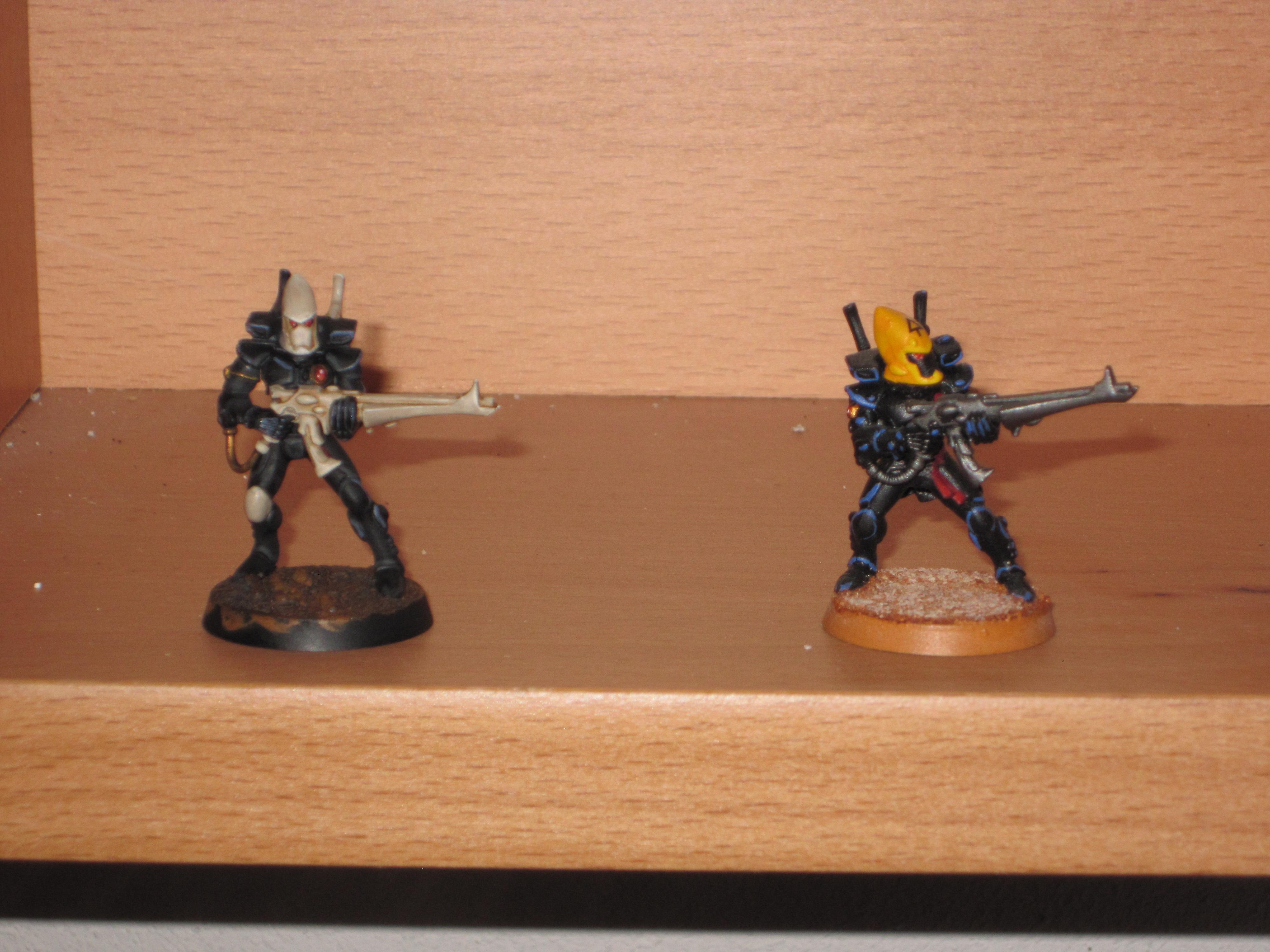 New wip Guardian on the left and old Guardian on the right