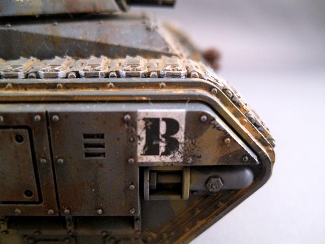 Airbrush, Ash Waste, Cadians, Chimera, Imperial Guard, Oil Color, Pigment, Weathered