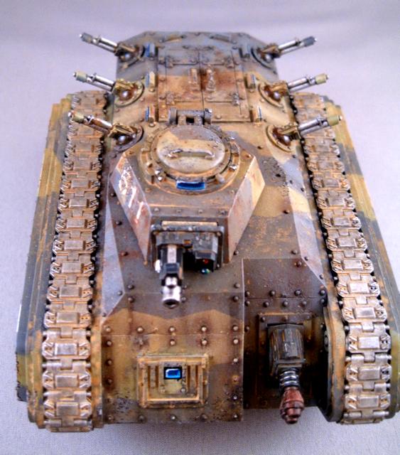 Airbrush, Ash Waste, Cadians, Chimera, Imperial Guard, Oil Color, Pigment, Weathered