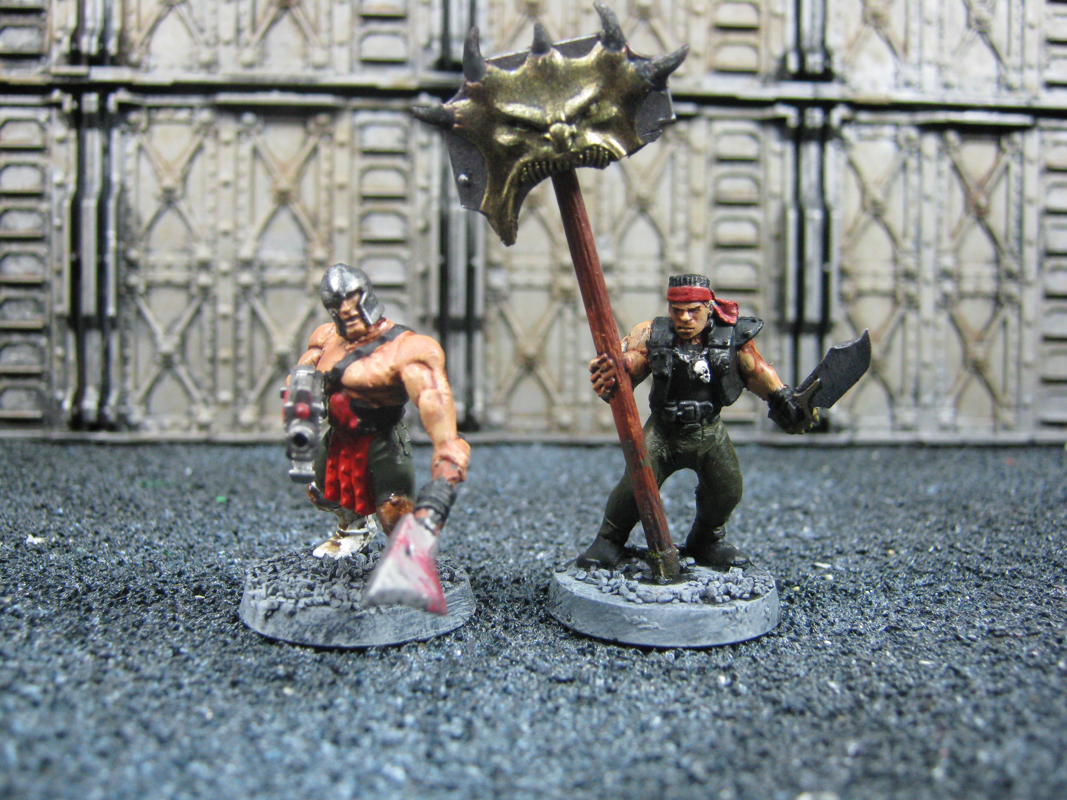 Chaos Cult, Conversion, Mutant, Necromunda, Traitor Guard, Warhammer 40,000