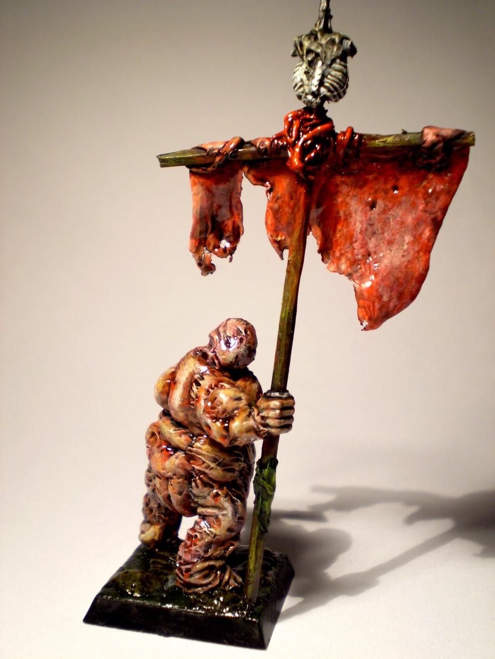 Chaos, Conversion, Greenstuff, Marauders, Nurgle