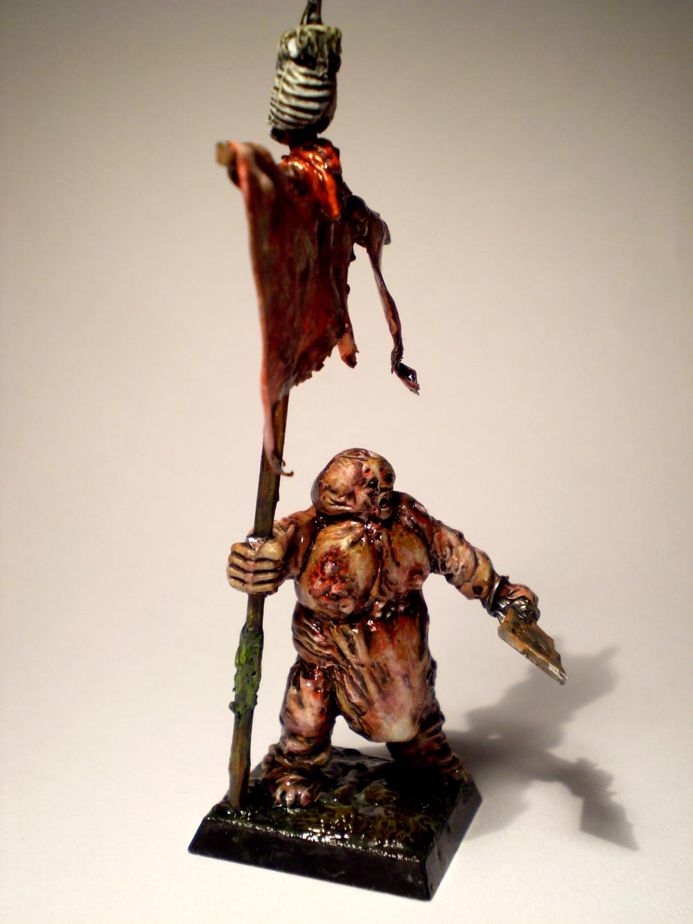 Chaos, Conversion, Greenstuff, Marauders, Nurgle