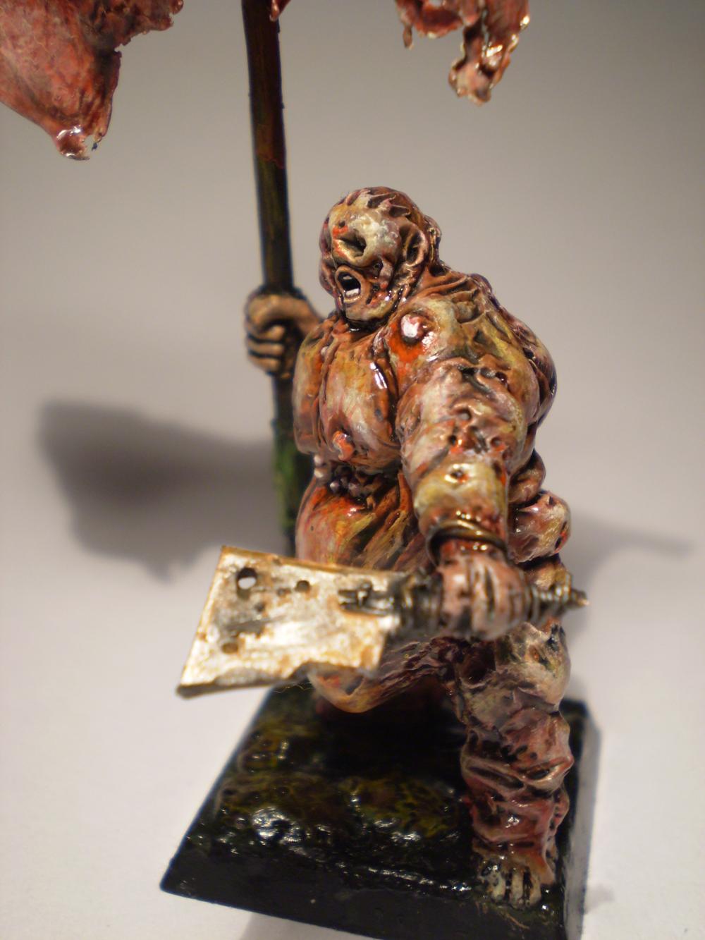 Chaos, Conversion, Greenstuff, Marauders, Nurgle