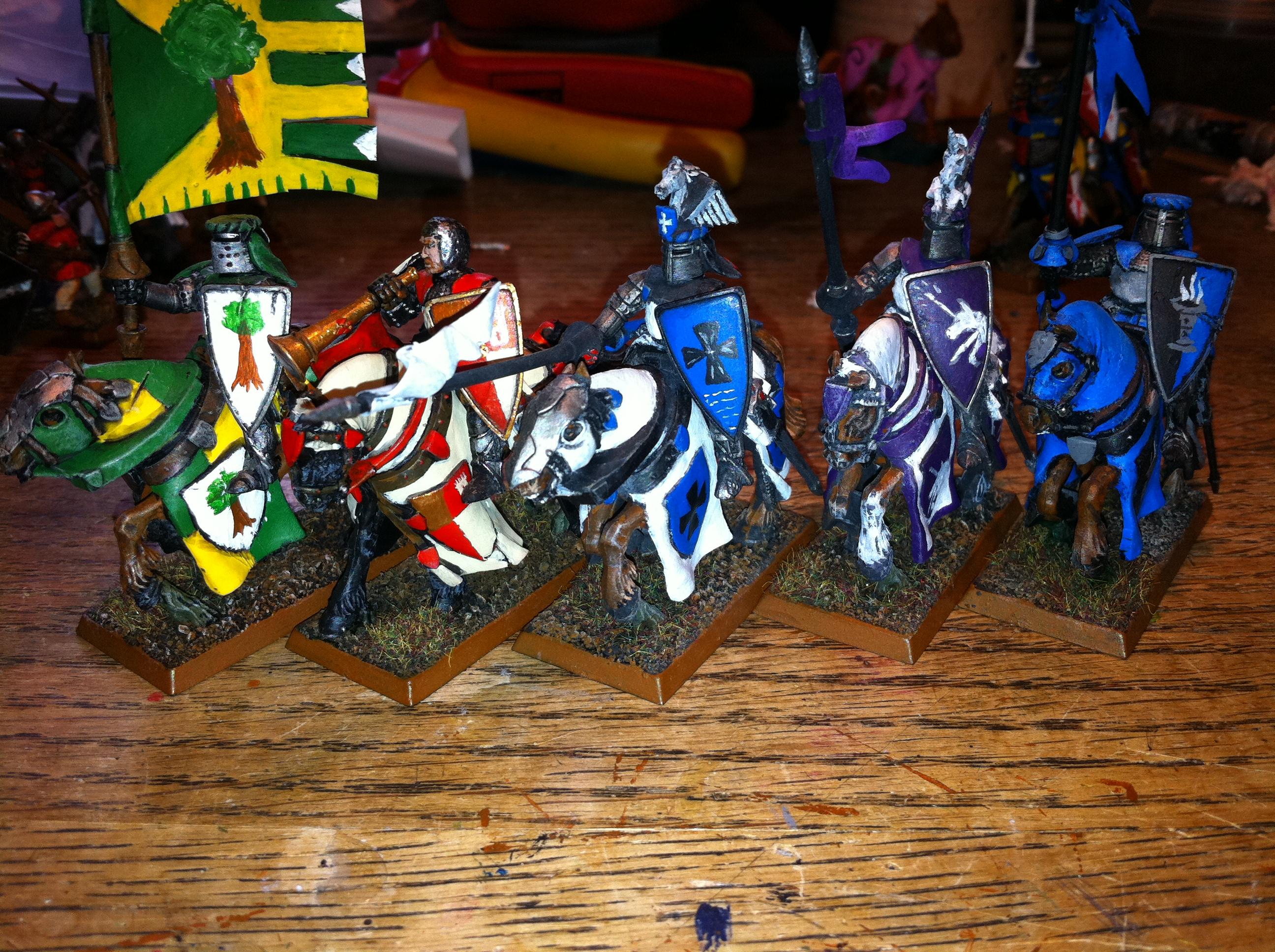 Archers, Arms, At, Bretonnians, Brets, Brettonnia, Damsel, Duke, Horses, Knights, Lord, Men, Paladin, Peasants, Warhammer Fantasy, Whf
