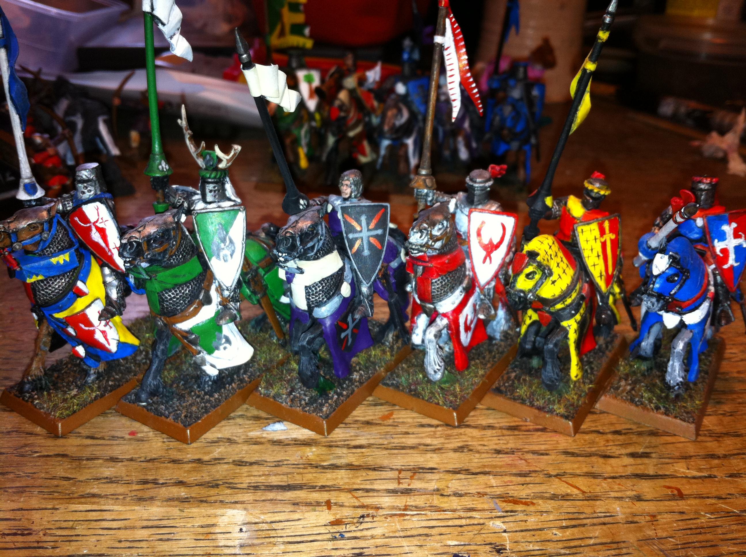 Archers, Arms, At, Bretonnians, Brets, Brettonnia, Damsel, Duke, Horses, Knights, Lord, Men, Paladin, Peasants, Warhammer Fantasy, Whf