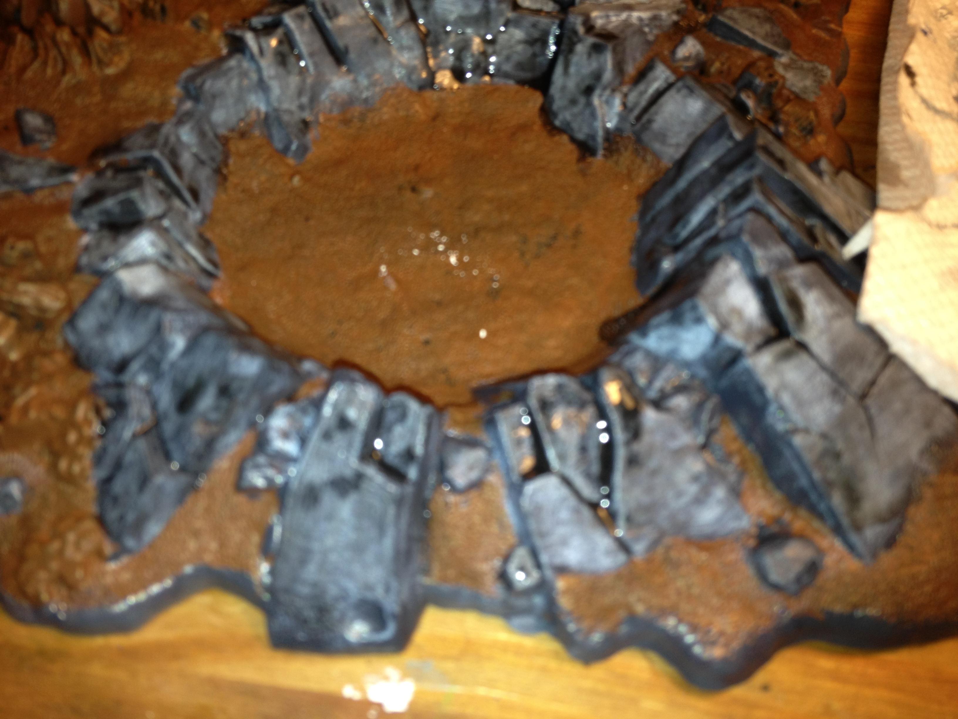 Step 1 with badab black wash