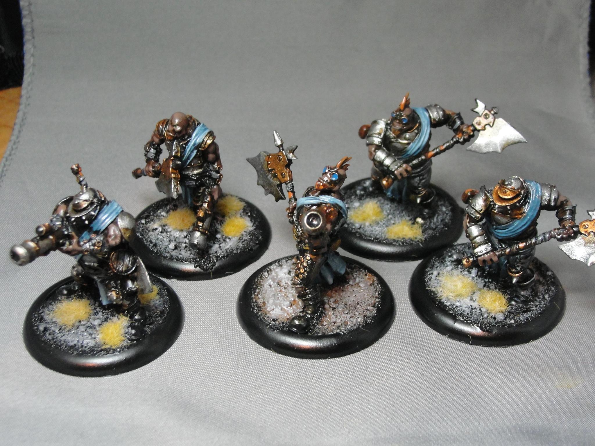 Warmachine, Hordes, Mercenaries, Trolls, Boomhowler and Company