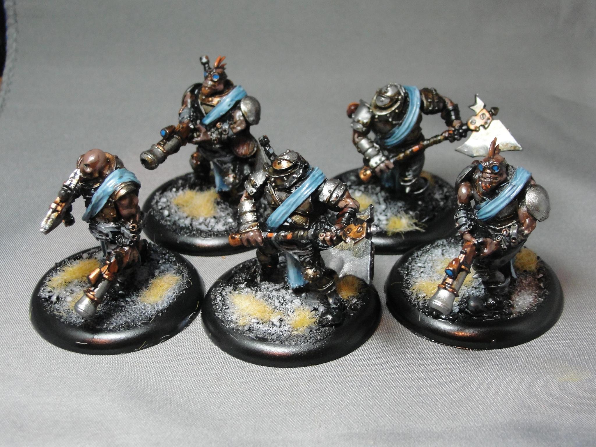 Warmachine, Hordes, Mercenaries, Trolls, Boomhowler and Company