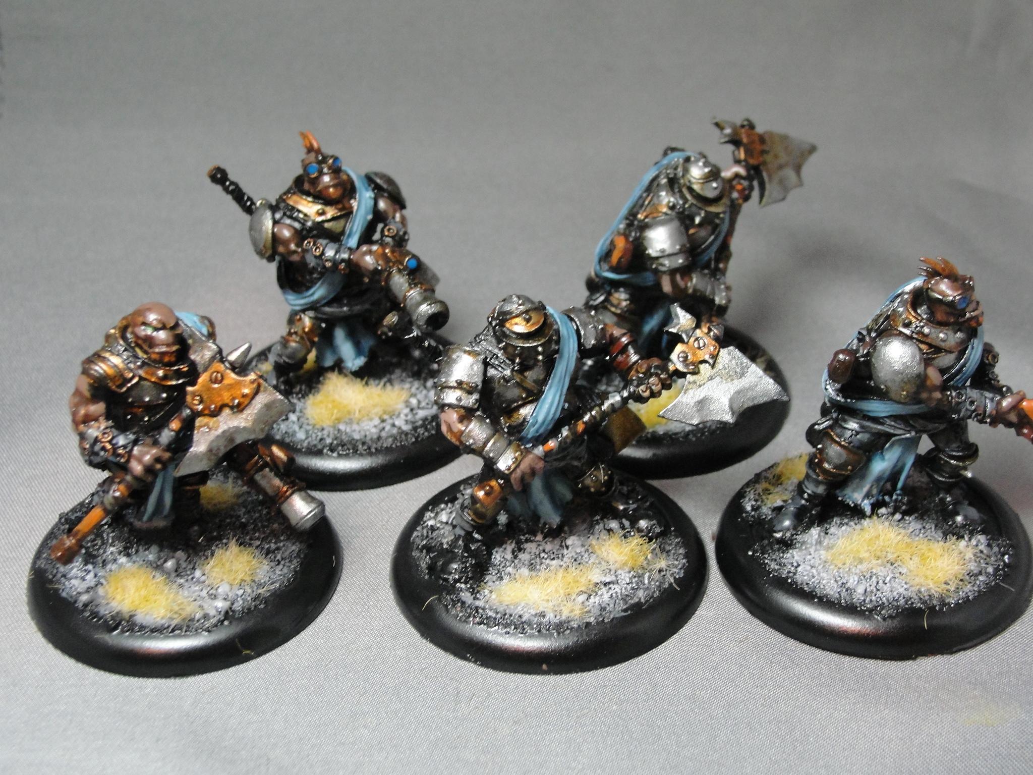Warmachine, Hordes, Mercenaries, Trolls, Boomhowler and Company