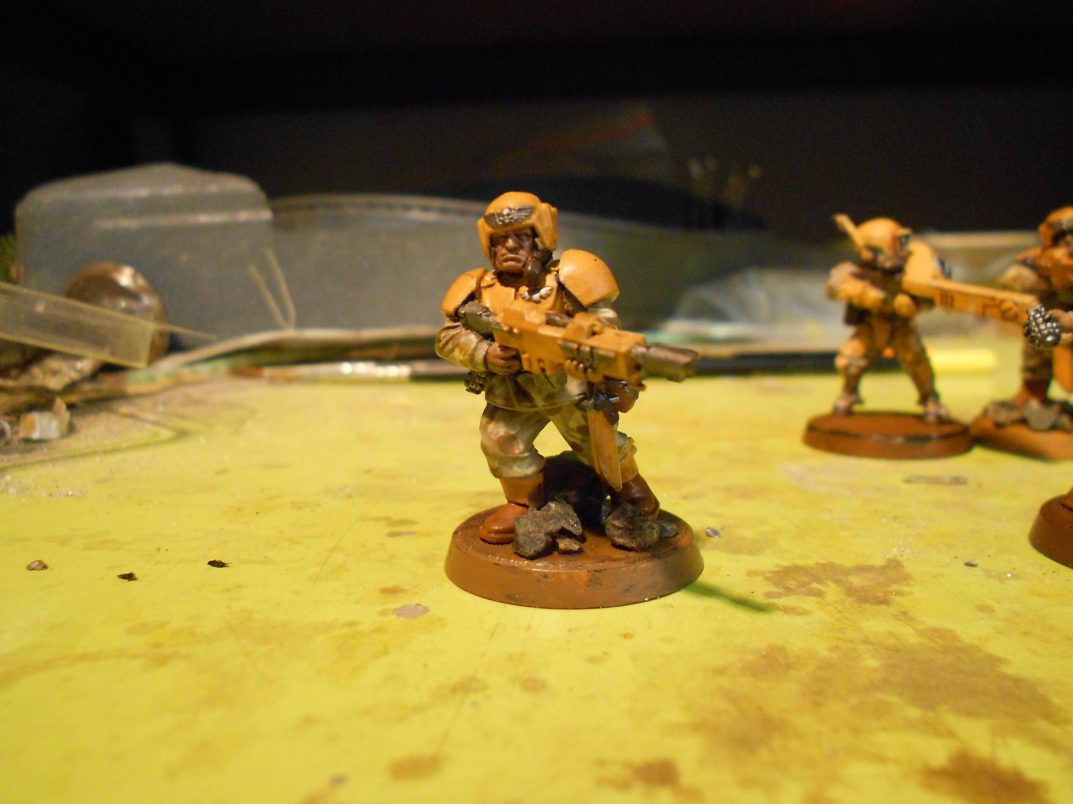 Camouflage, Desert, Guardsmen, Imperial Guard - Ig Guardsmen Desert 