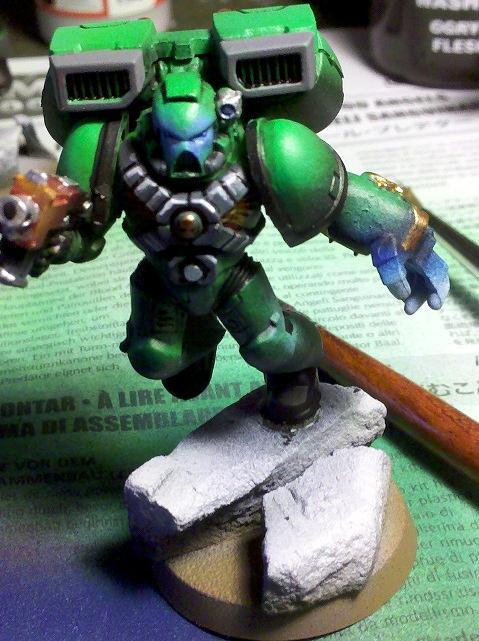 Green Marine, Object Source Lighting, Power Fist