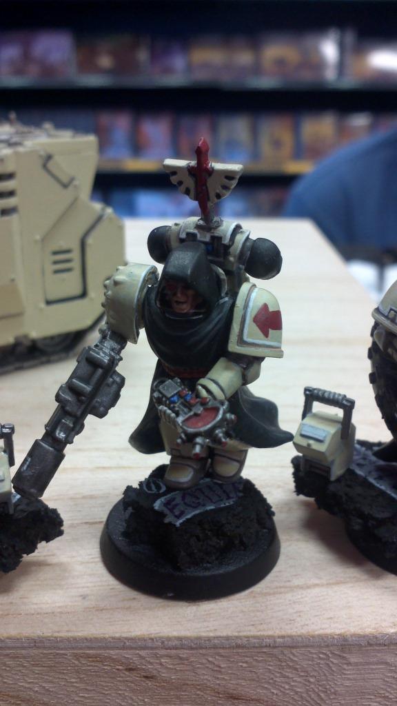 Auspex, Dark Angels, Meltagun, Space Marines