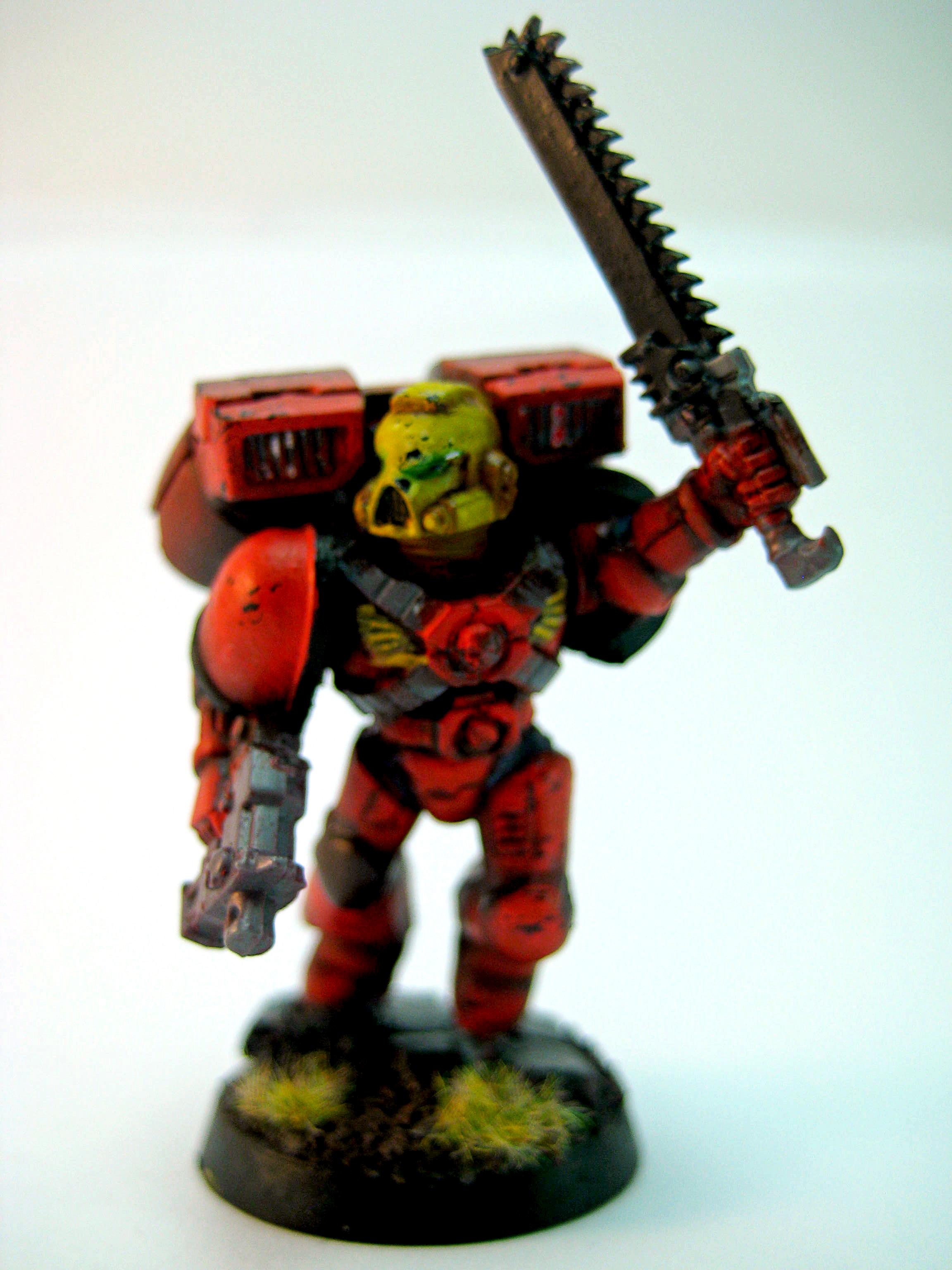 Angel, Blending, Blood, Blood Angels, Far Seer, Imperium, Iom, Sanguinary Guard, Space Marines, Th Assault Marines, Thunderhammer, Work In Progress