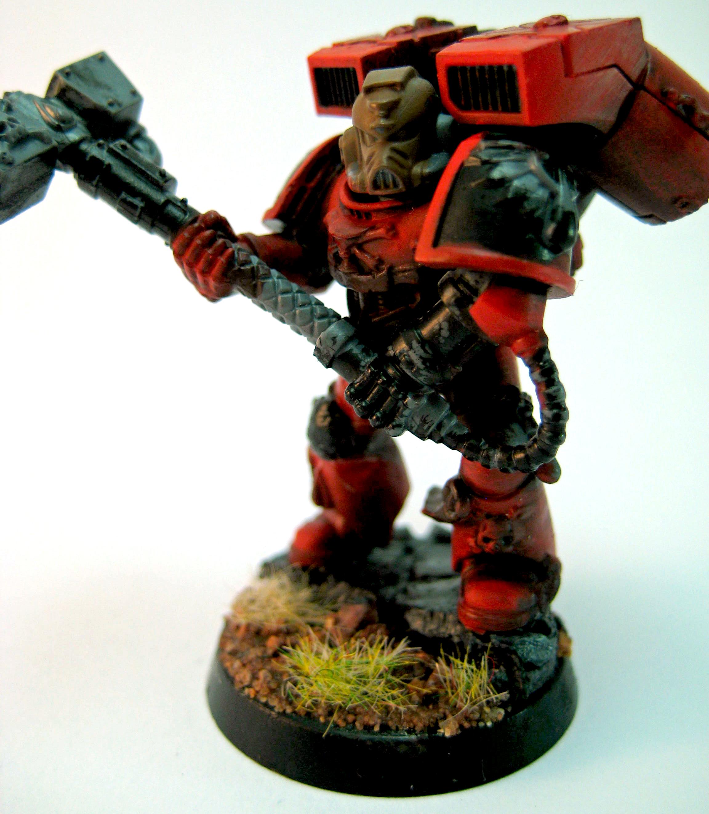 Angel, Blending, Blood, Blood Angels, Far Seer, Imperium, Iom, Sanguinary Guard, Space Marines, Th Assault Marines, Thunderhammer, Work In Progress