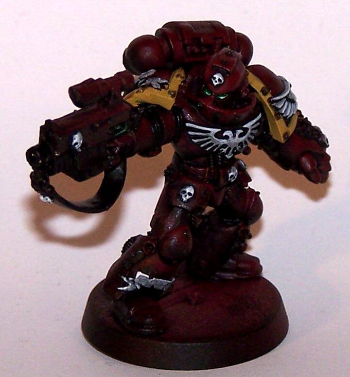 Emperor's Wings, Eye Lenses, Eyes, Lenses, Power Fist, Space Marines, Sternguard Veteran, Work In Progress