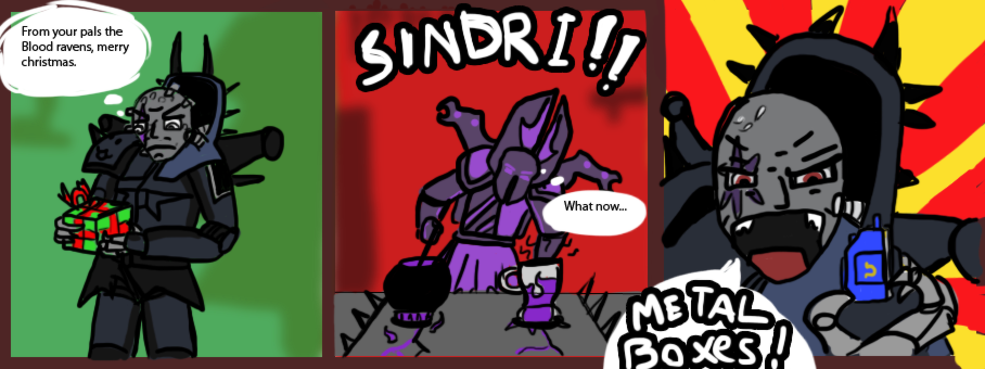 Blood Ravens, Dawn Of War, Humor