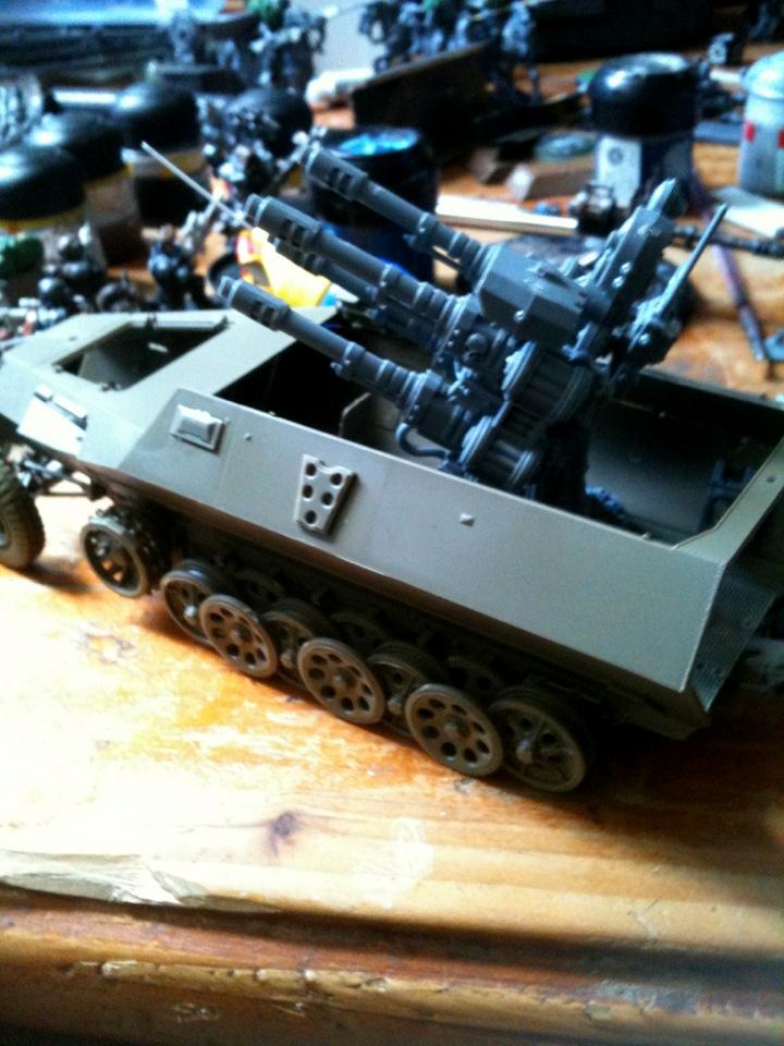 Ak-47s, Auto Cannons, Basilisk, Draganovs, Half-track, Hyrda, Simple Green, Vostroyans