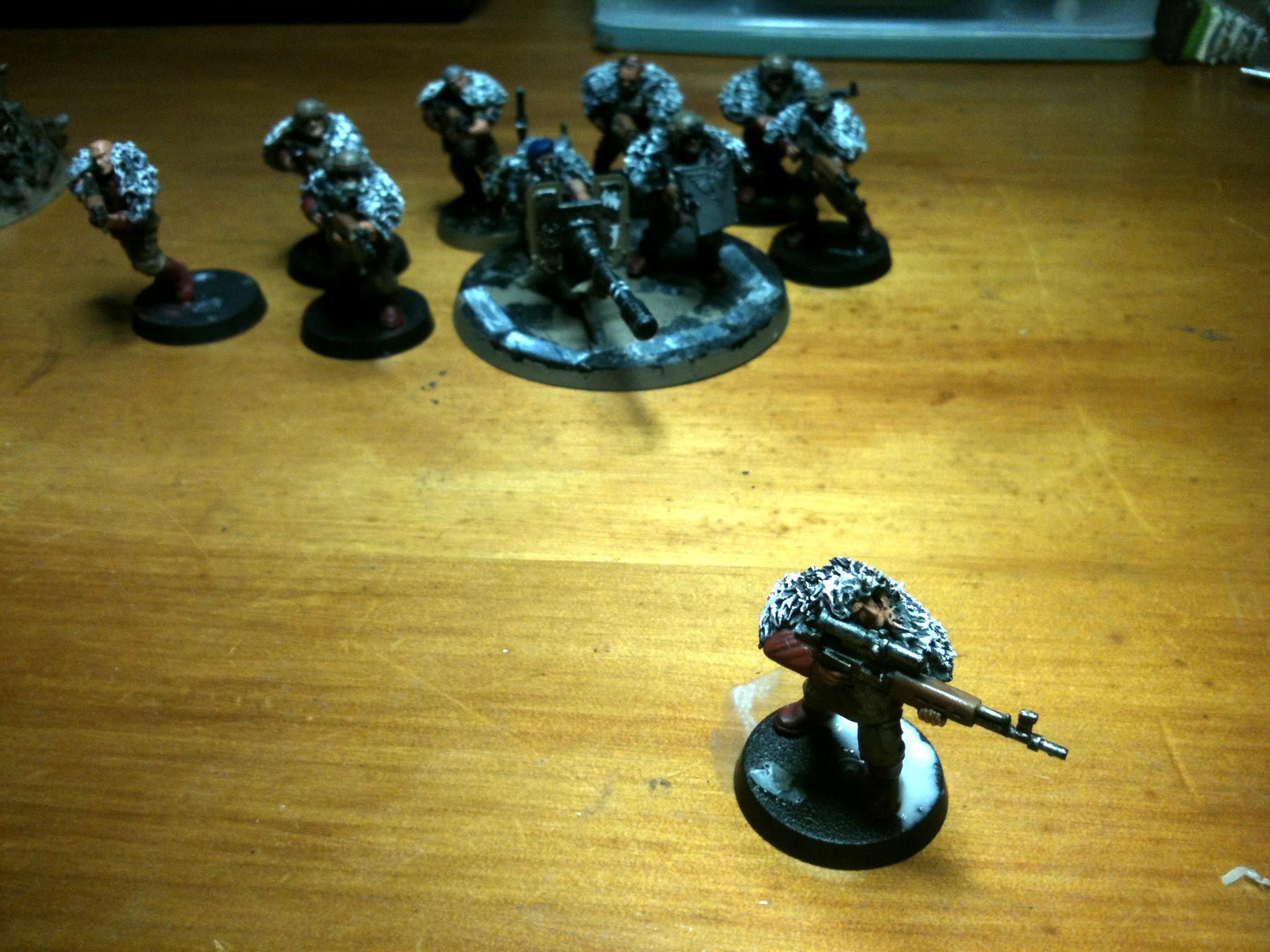 Ak-47s, Auto Cannons, Basilisk, Draganovs, Half-track, Hyrda, Simple Green, Vostroyans
