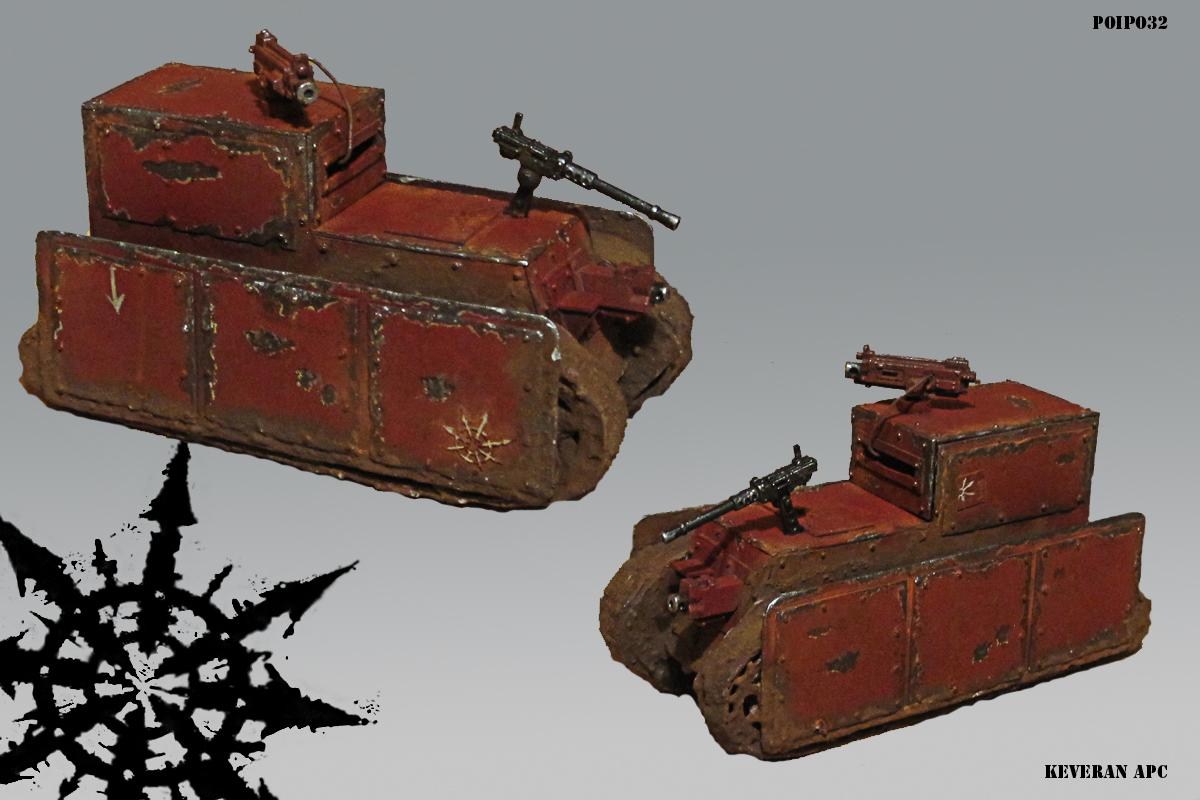 Armored Car, Chaos, Chimera, Imperial Guard, Scrathbuilt, Warhammer 40,000