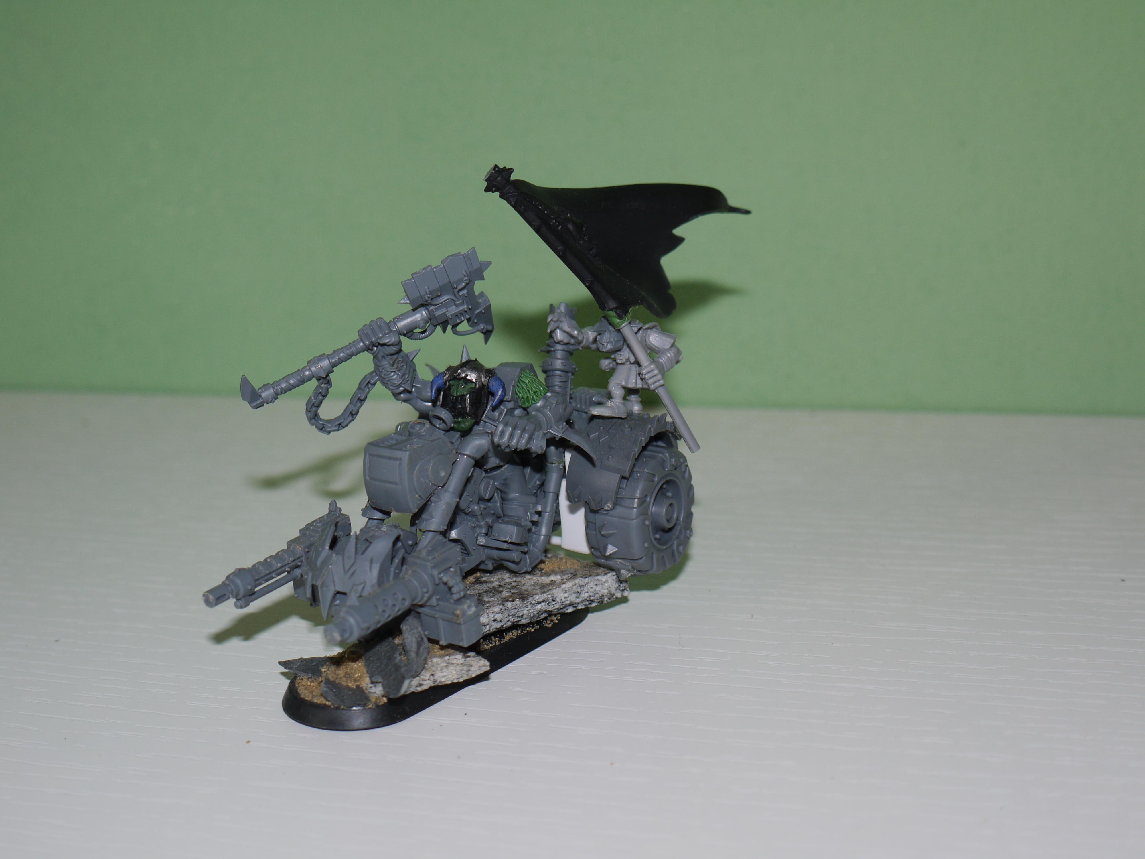 Bike, Conversion, Fast, Orange, Orks, Speed, Speed Freaks