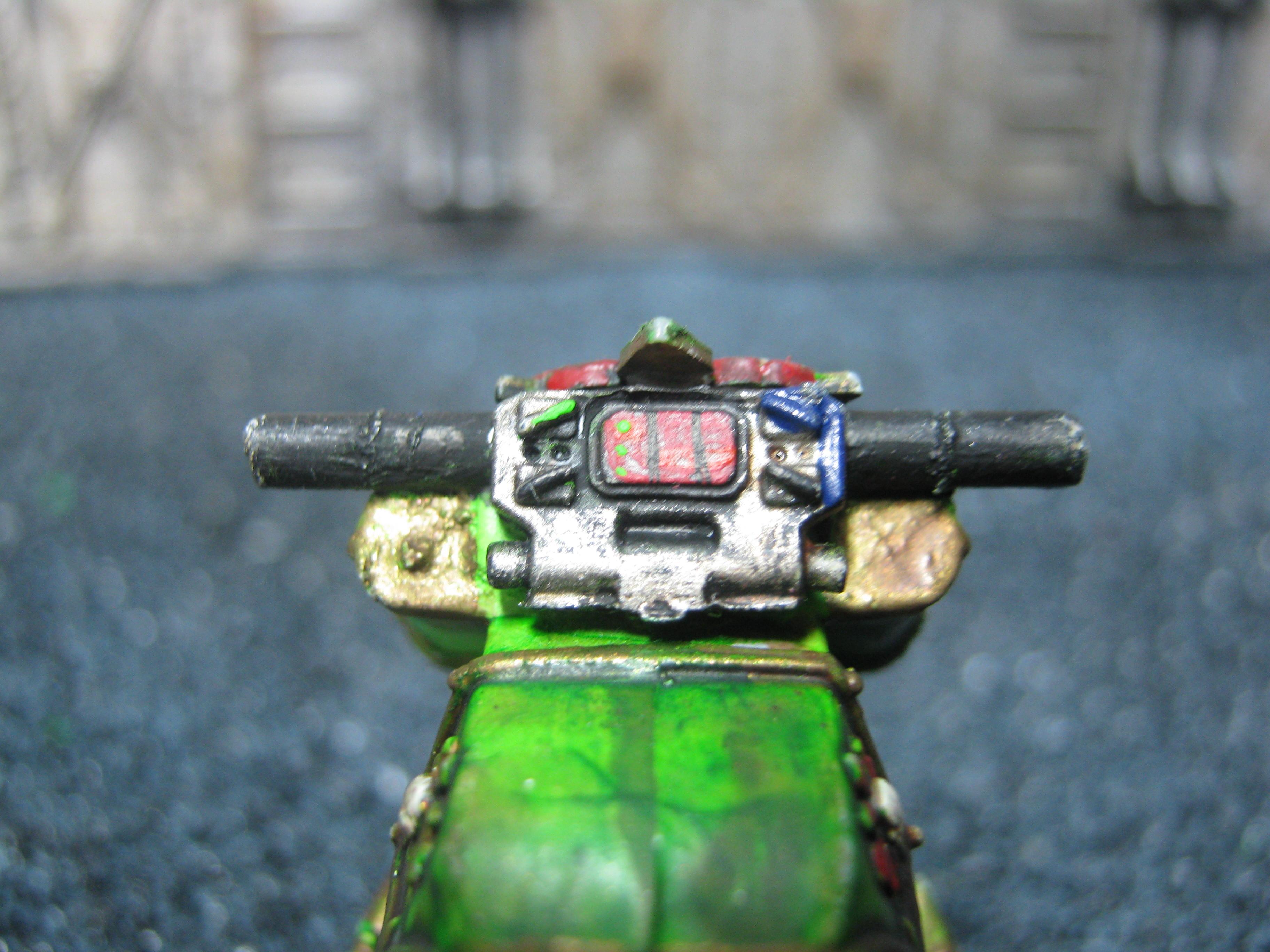 Chaos Bikes, Chaos Space Marines, Conversion, Death Guard, Nurgle, Plague Marines, Warhammer 40,000