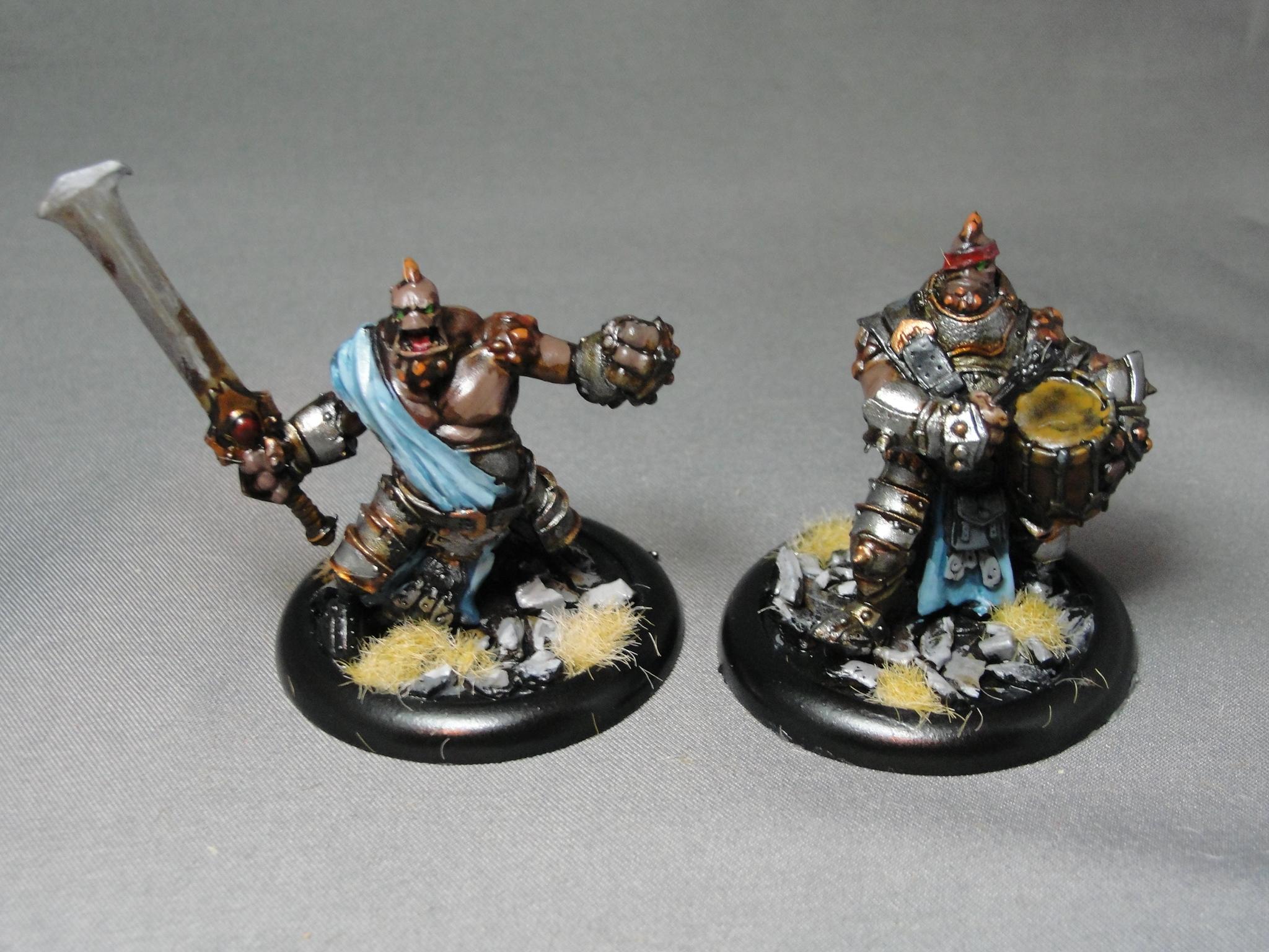 Hordes, Trollbloods, Fennblade Officer and Drummer, Unit Attachment