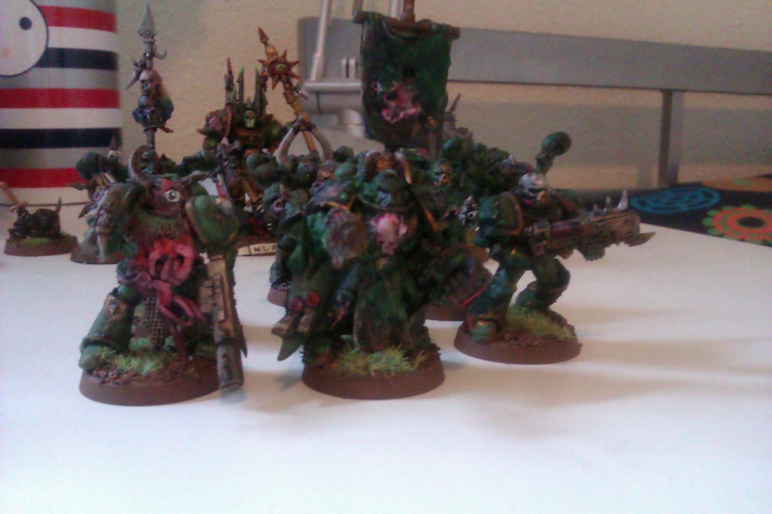 Chaos, Nurgle, Space Marines