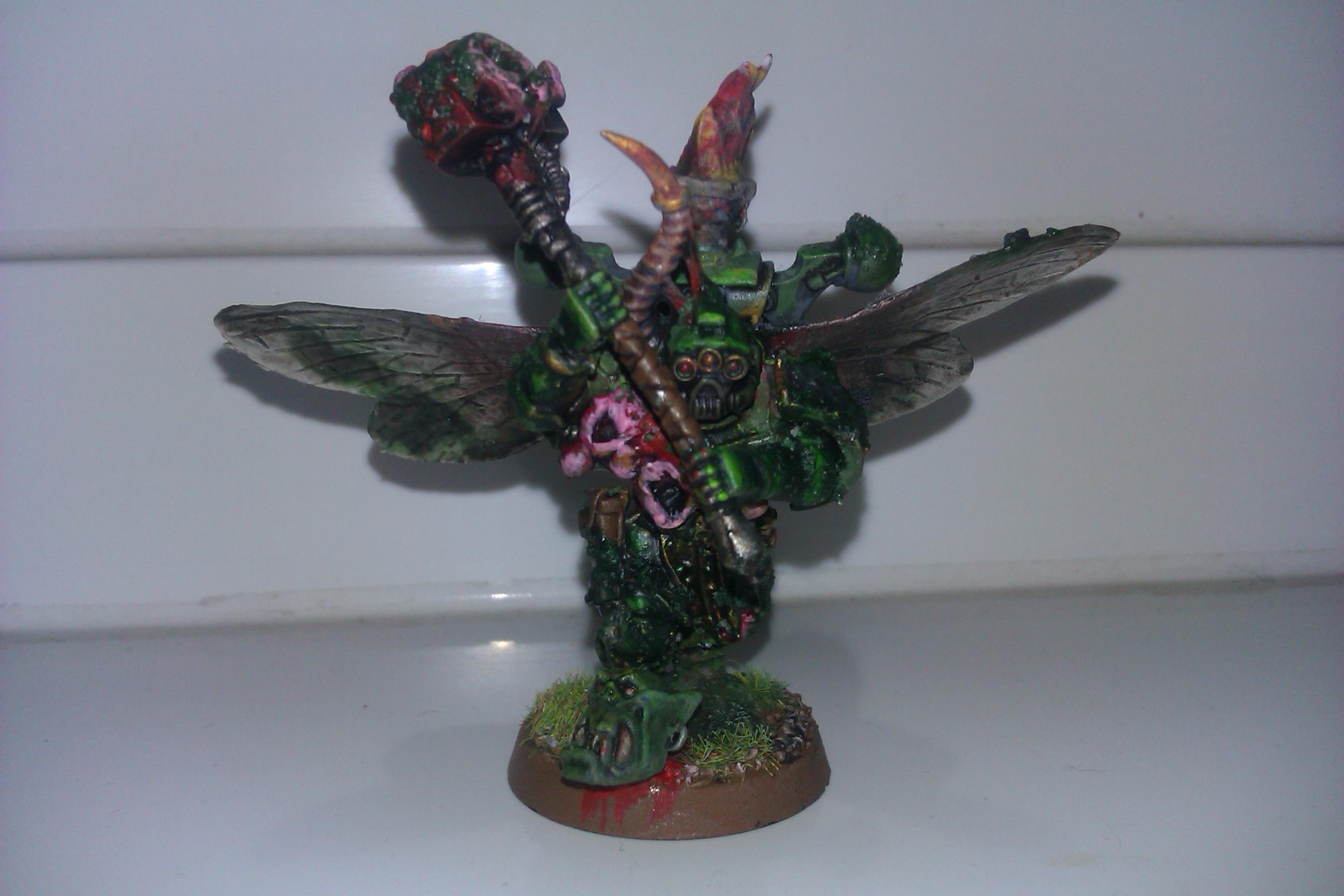 Chaos, Nurgle, Space Marines, Winged