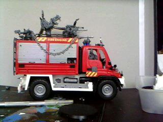 Battlewagon, Orks, Toy, Truck