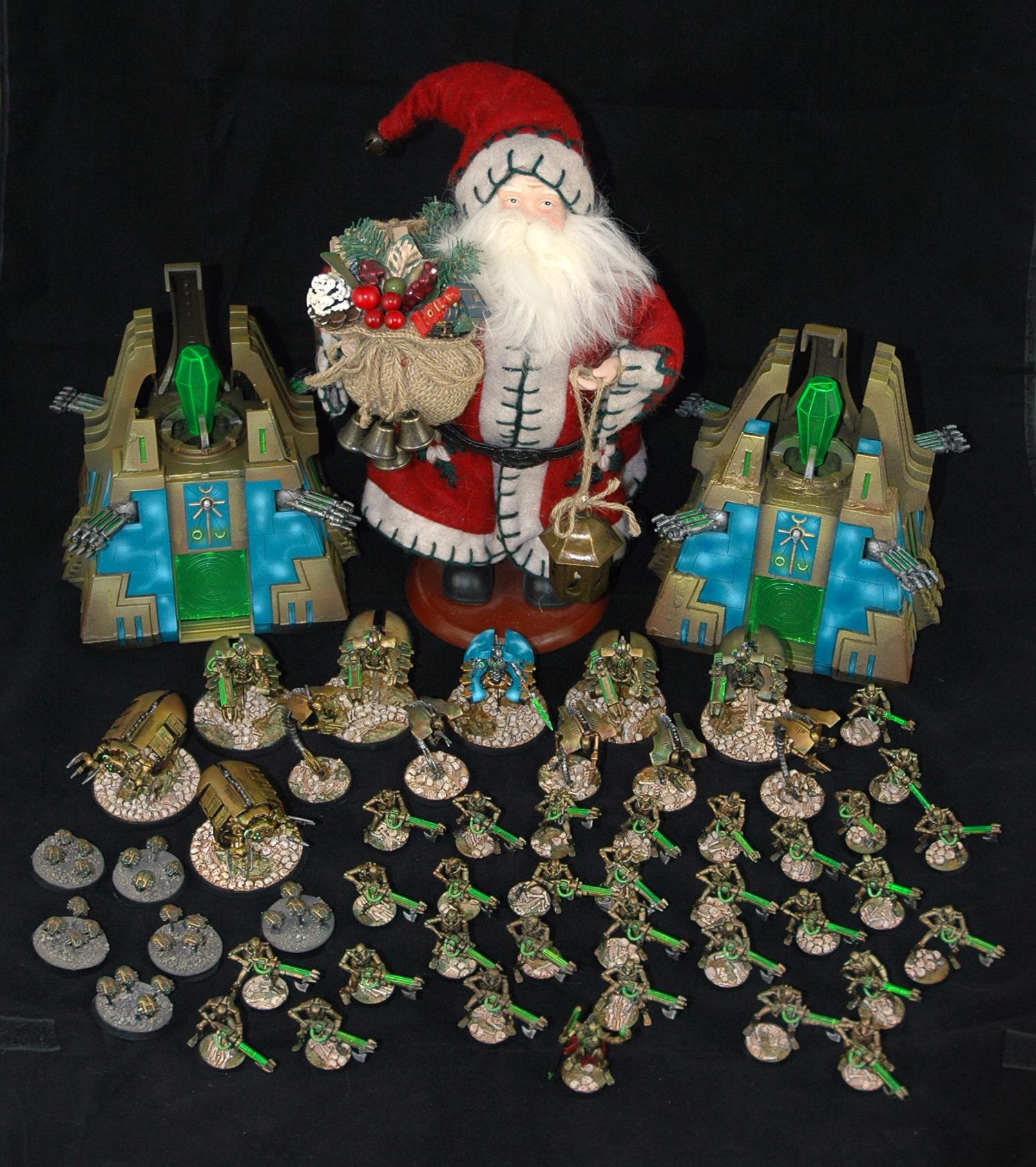 Christmas, Necrons, Santa Claus, Warhammer 40,000