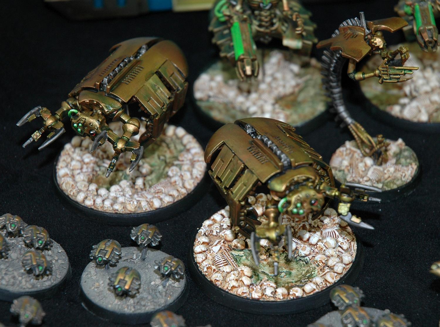 Necrons, Scarabs, Tomb Spyder, Warhammer 40,000
