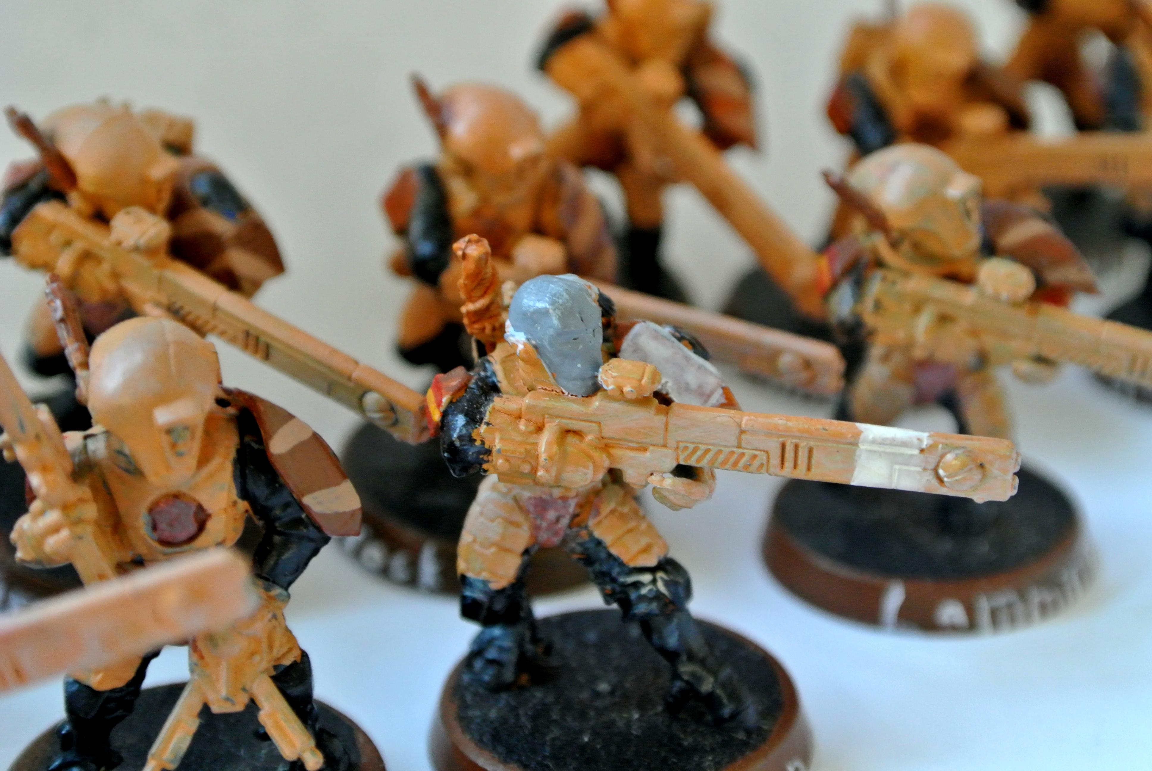 Battlesuit, Farsight, Sinking Feeling Squad, Tau, Tau Empire