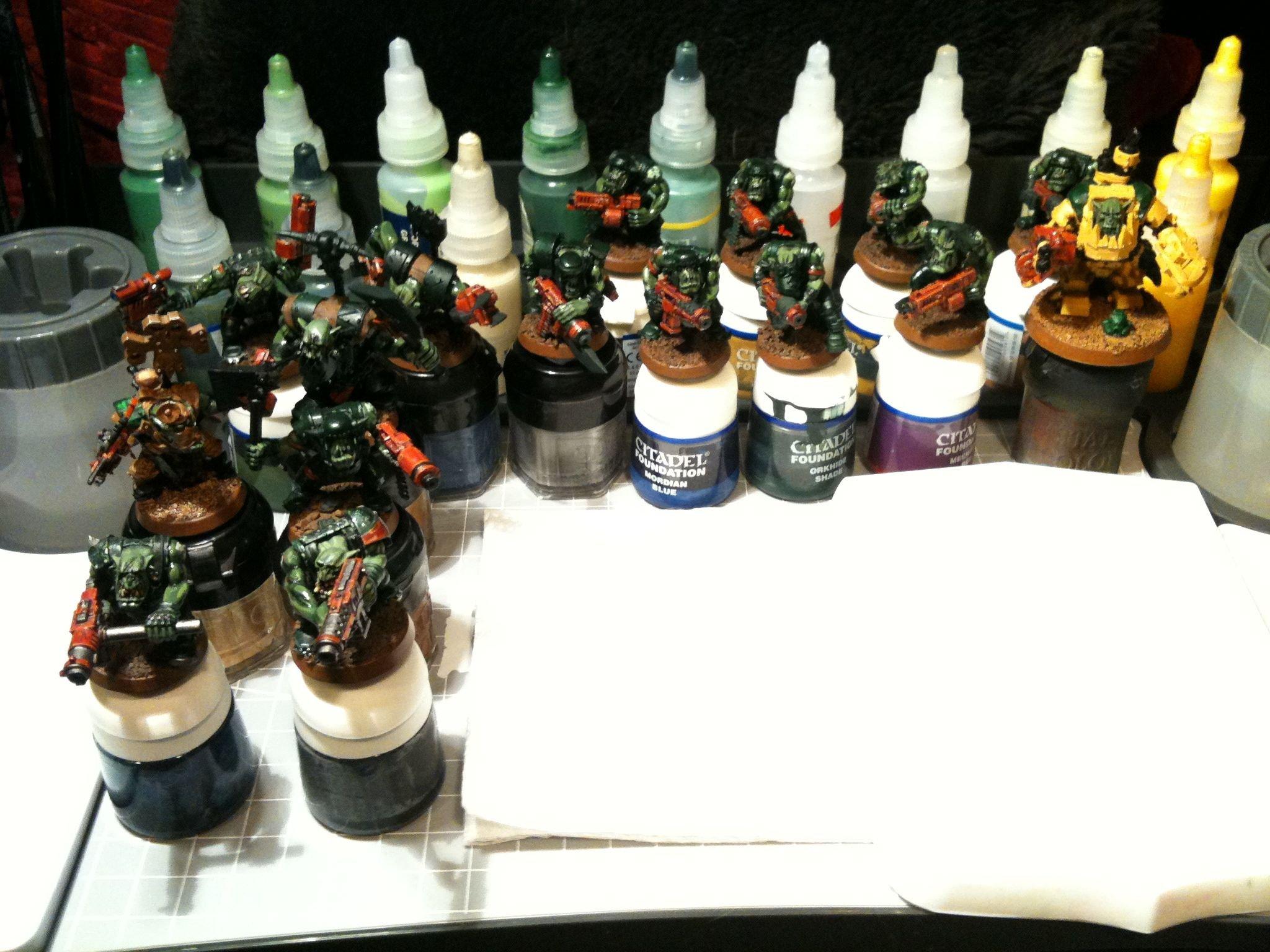Da Ork Angelz, Orks, Work In Progress