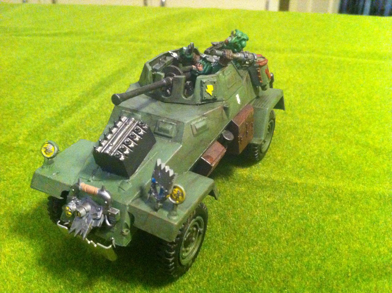 Armored Car, Looted, Orks, Snakebite, Warhammer 40,000, World War 2