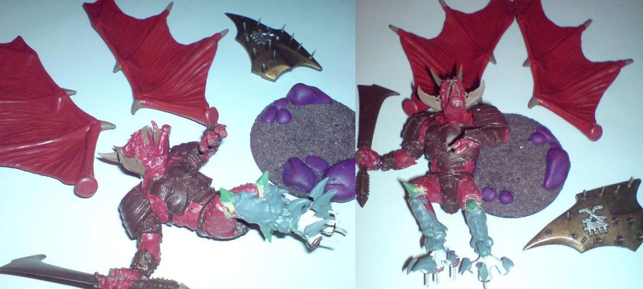 Assemble images, the wings and shield are magnetized
