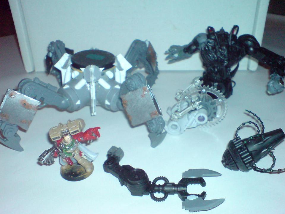 Some plasti-card work done, a few indicative parts temporarilly attached