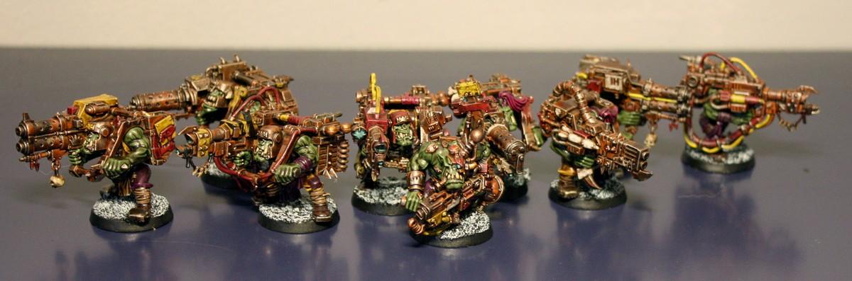 Dipped, Lootas, Orks, Warhammer 40,000