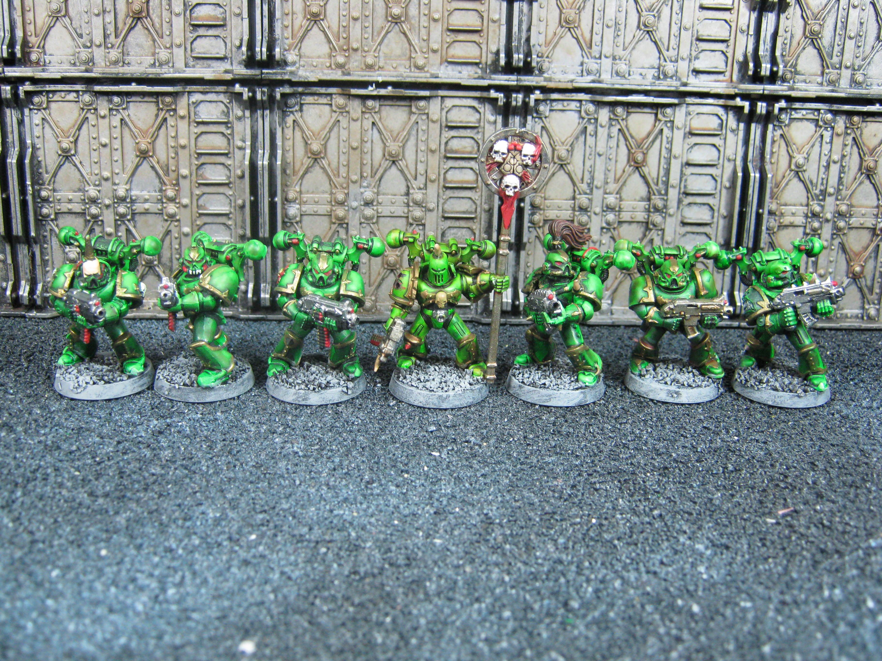 Chaos Space Marines, Conversion, Death Guard, Nurgle, Plague Marines, Warhammer 40,000