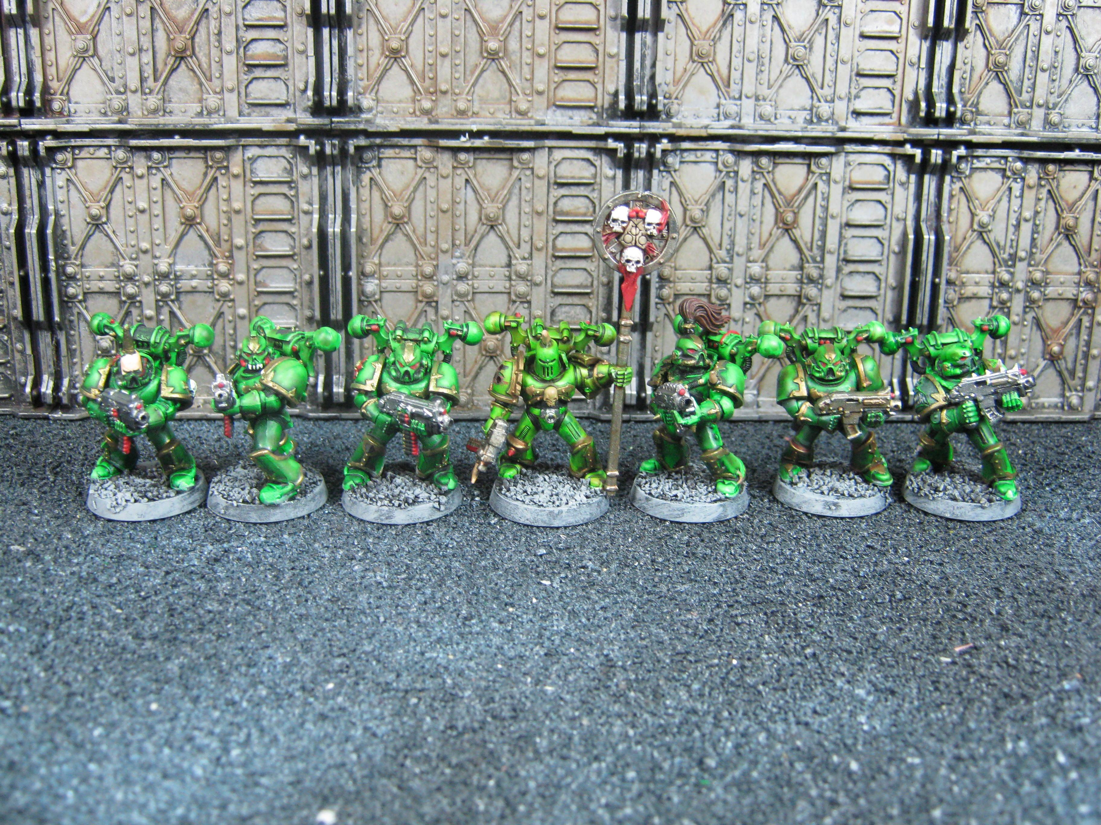Chaos Space Marines, Conversion, Death Guard, Nurgle, Plague Marines, Warhammer 40,000