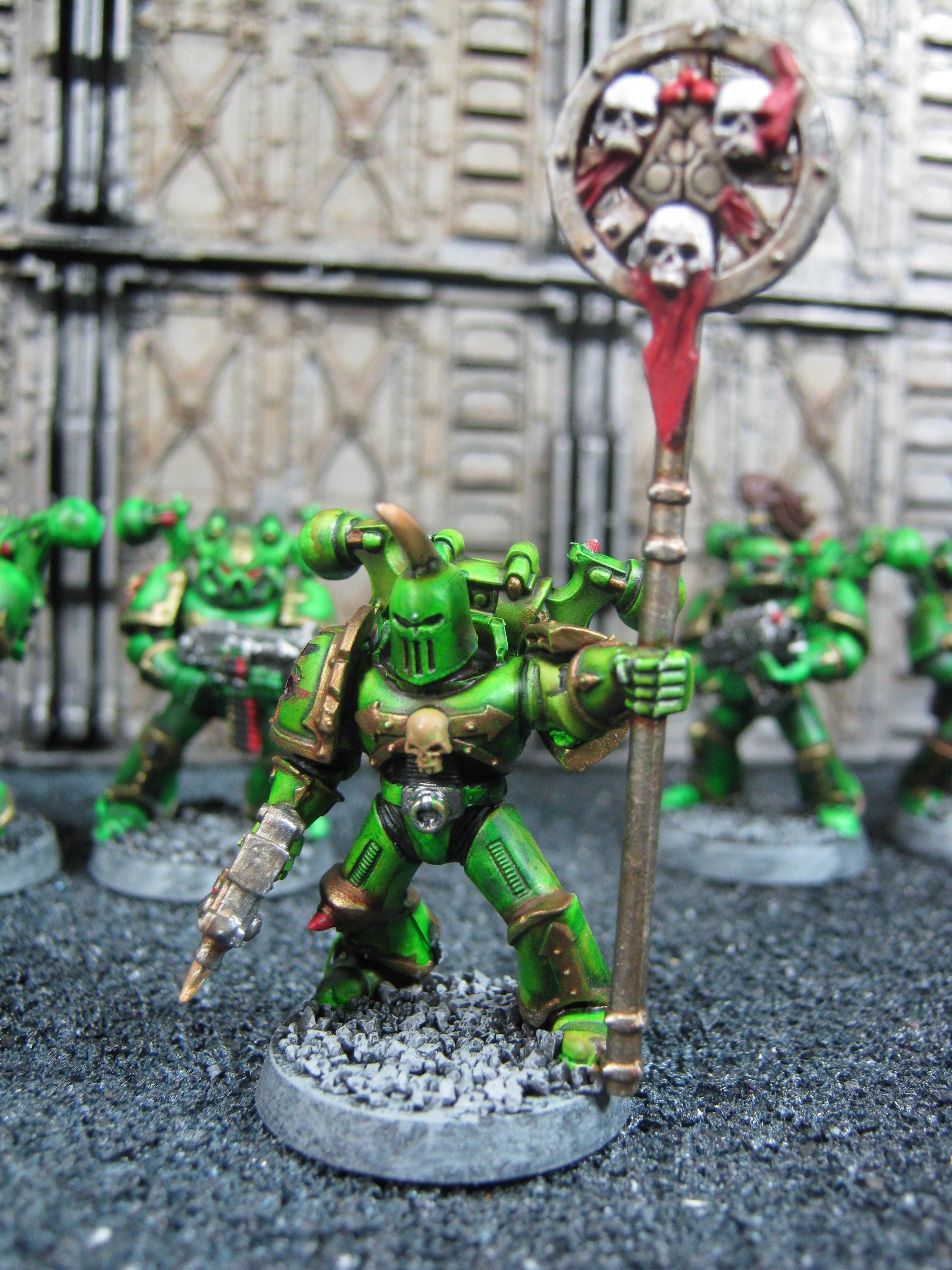 Chaos Space Marines, Conversion, Death Guard, Nurgle, Plague Marines, Warhammer 40,000