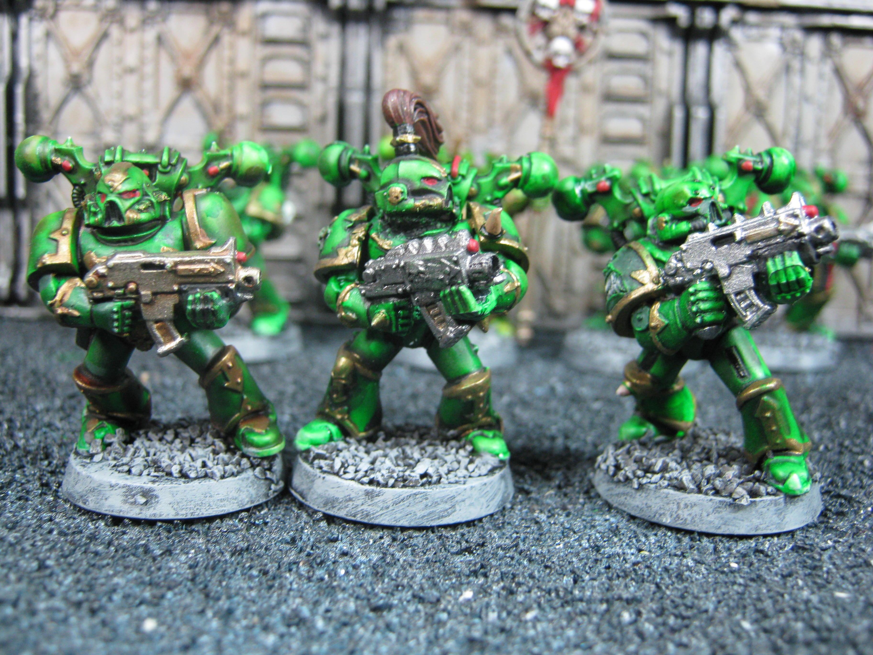 Chaos Space Marines, Conversion, Death Guard, Nurgle, Plague Marines, Warhammer 40,000