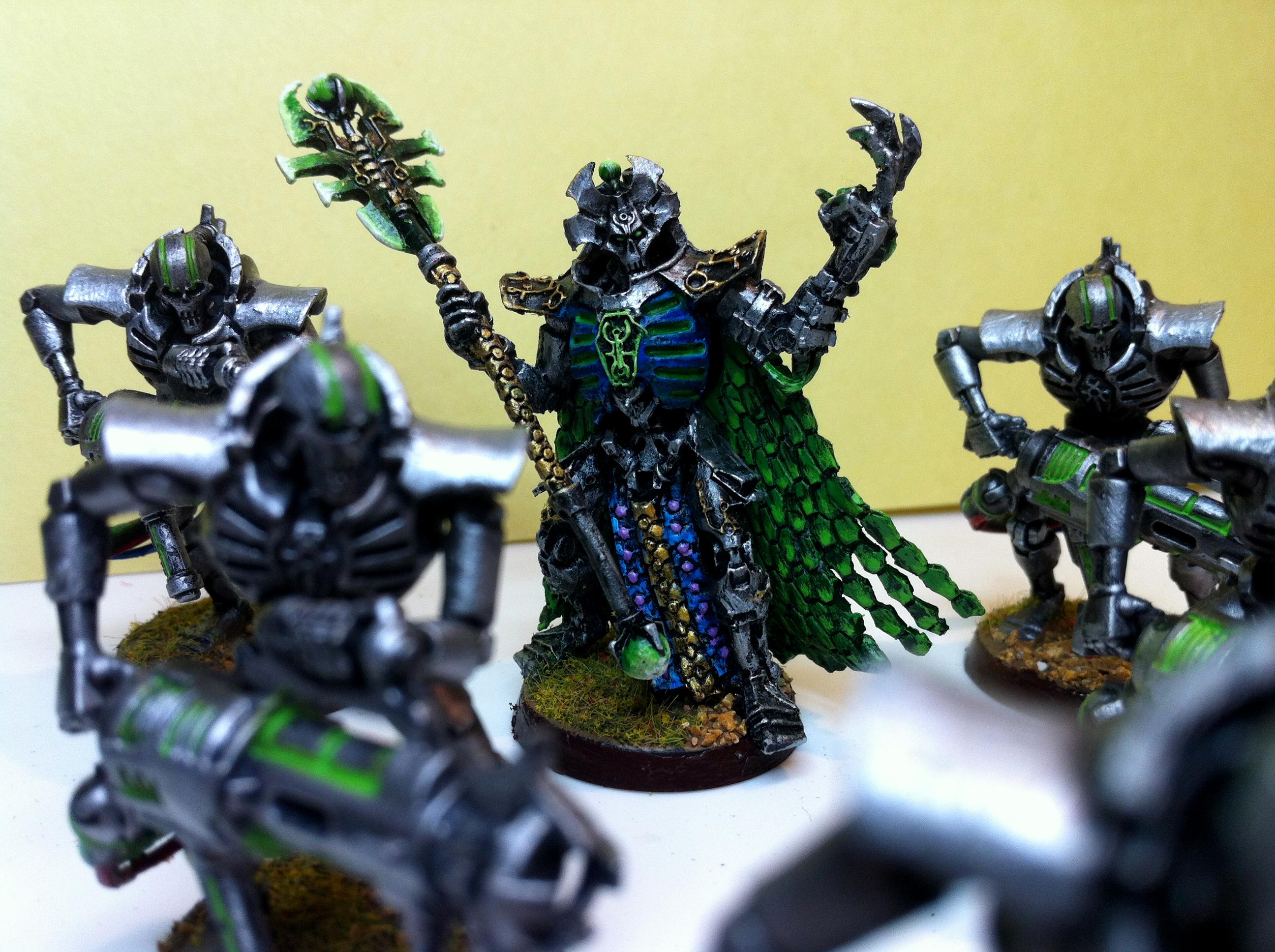 Necrons, Imotekh and Immortals 