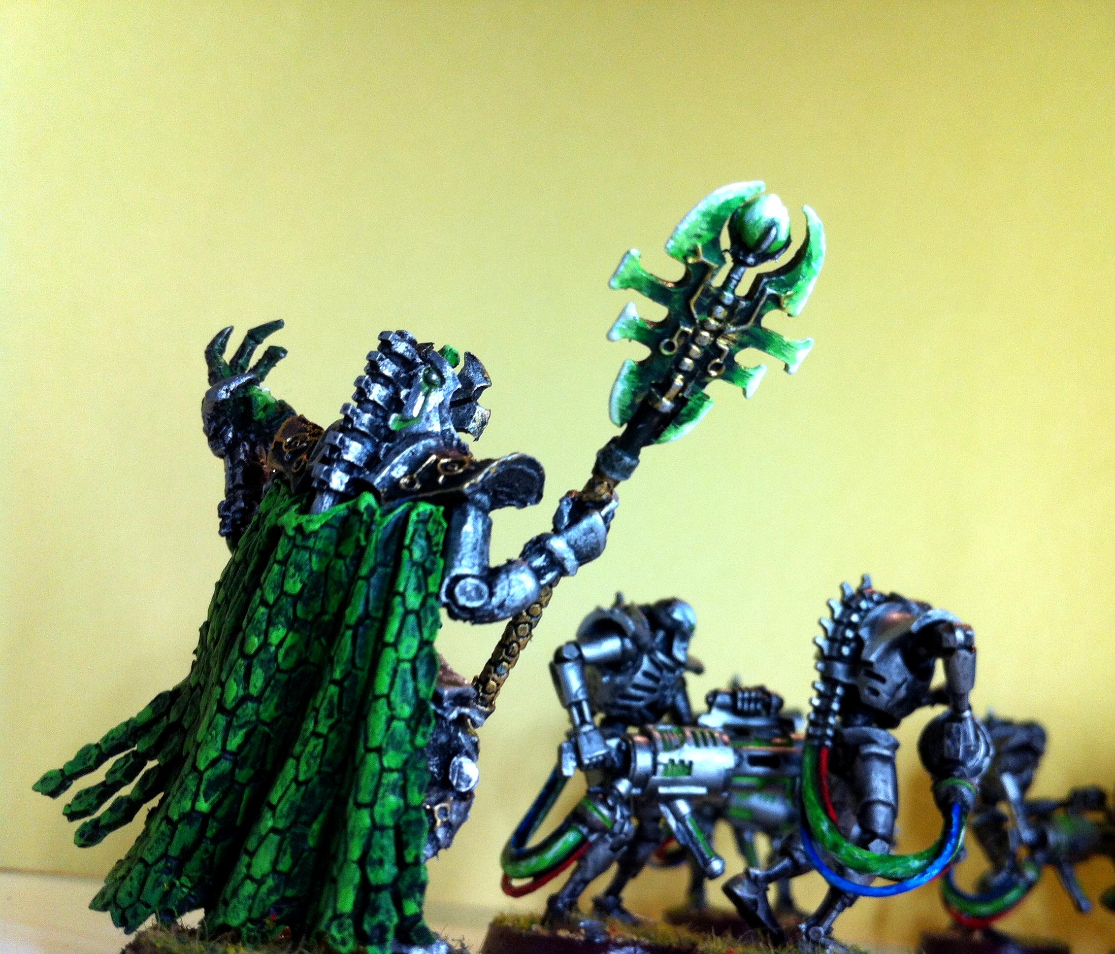 Necrons, Imotekh's staff back shot