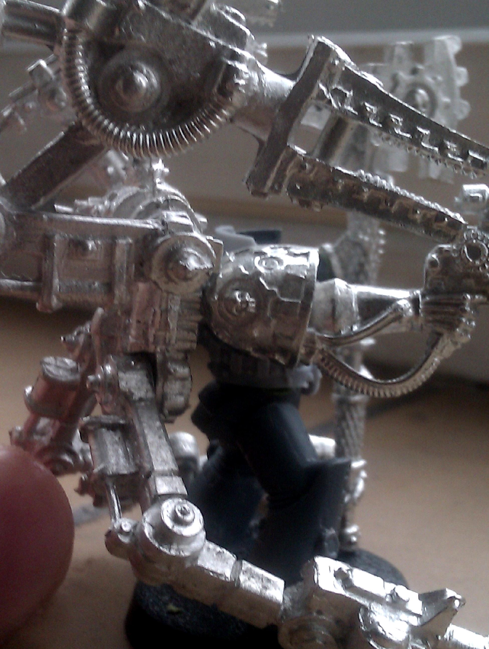 Conversion, Grey, Harness, Knights, Servo, Servo-harness, Space Marines, Tech, Techmarine
