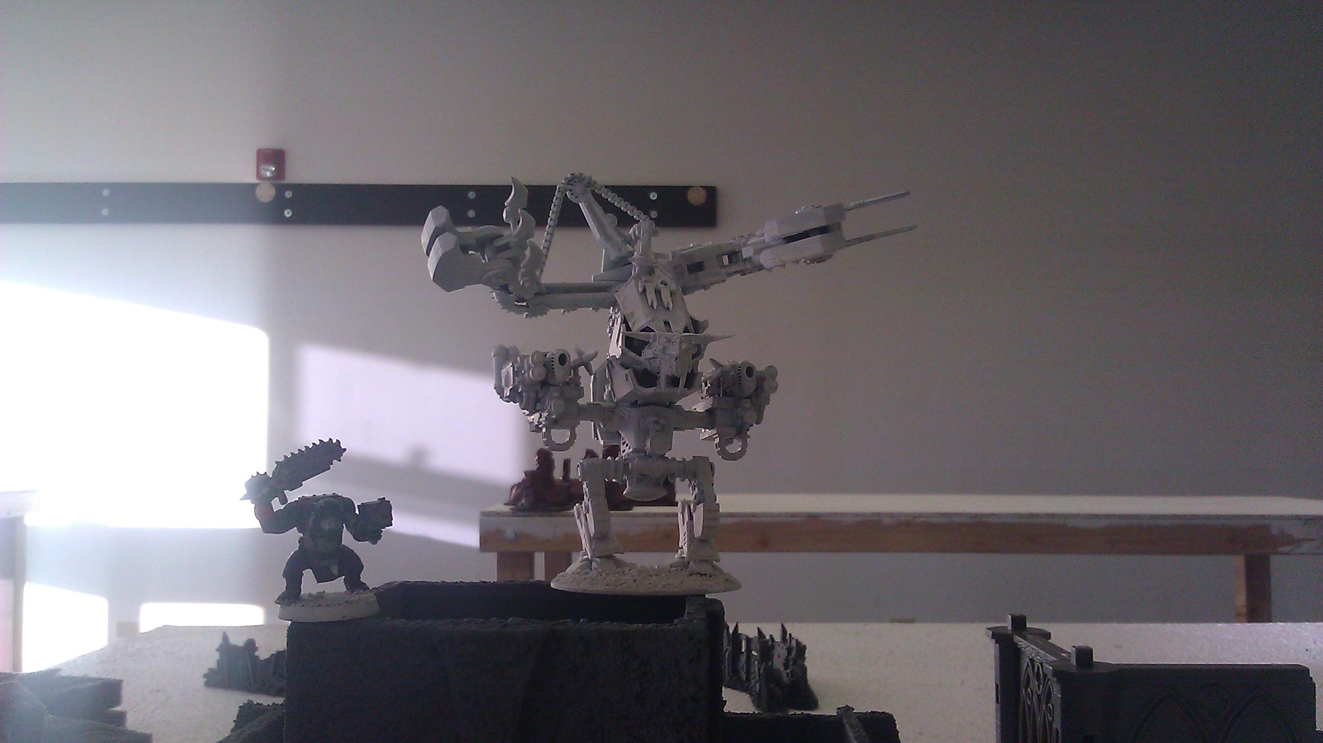 Combi, Conversion, Dakka Dakka, Deff, Deff Dread, Looted, Orks, Warhammer 40,000, Work In Progress