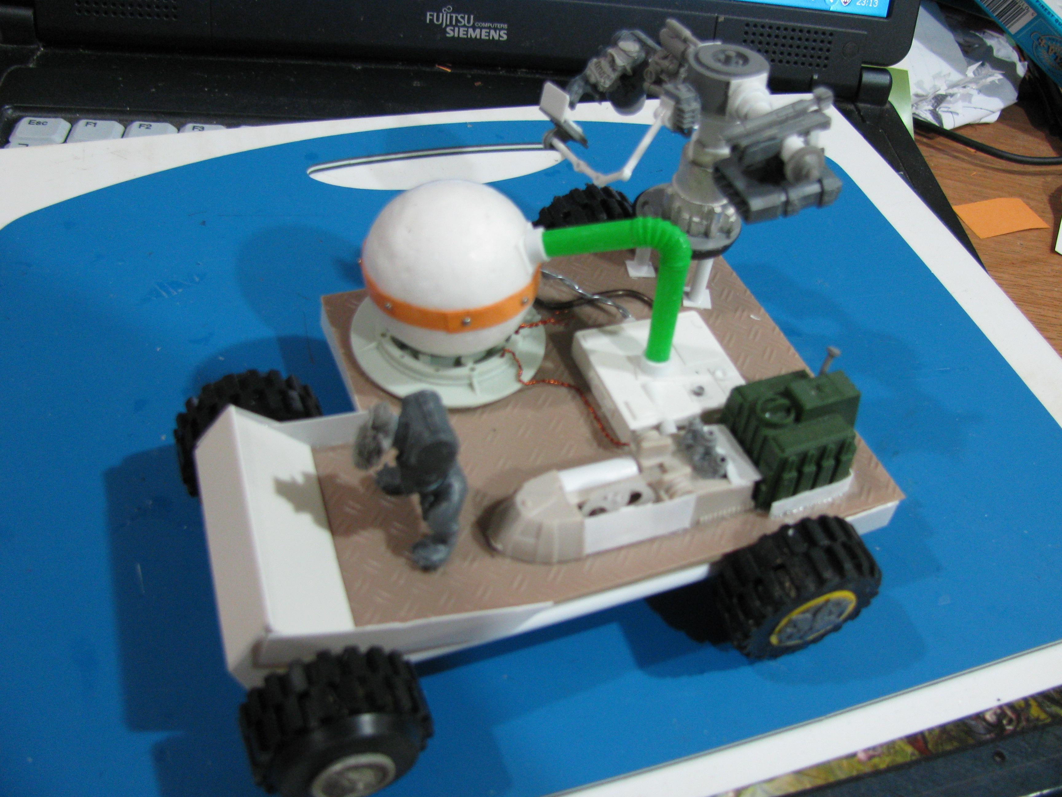 Buggy, Conversion, Cyborks, Orks, Scratch Build, Warhammer 40,000