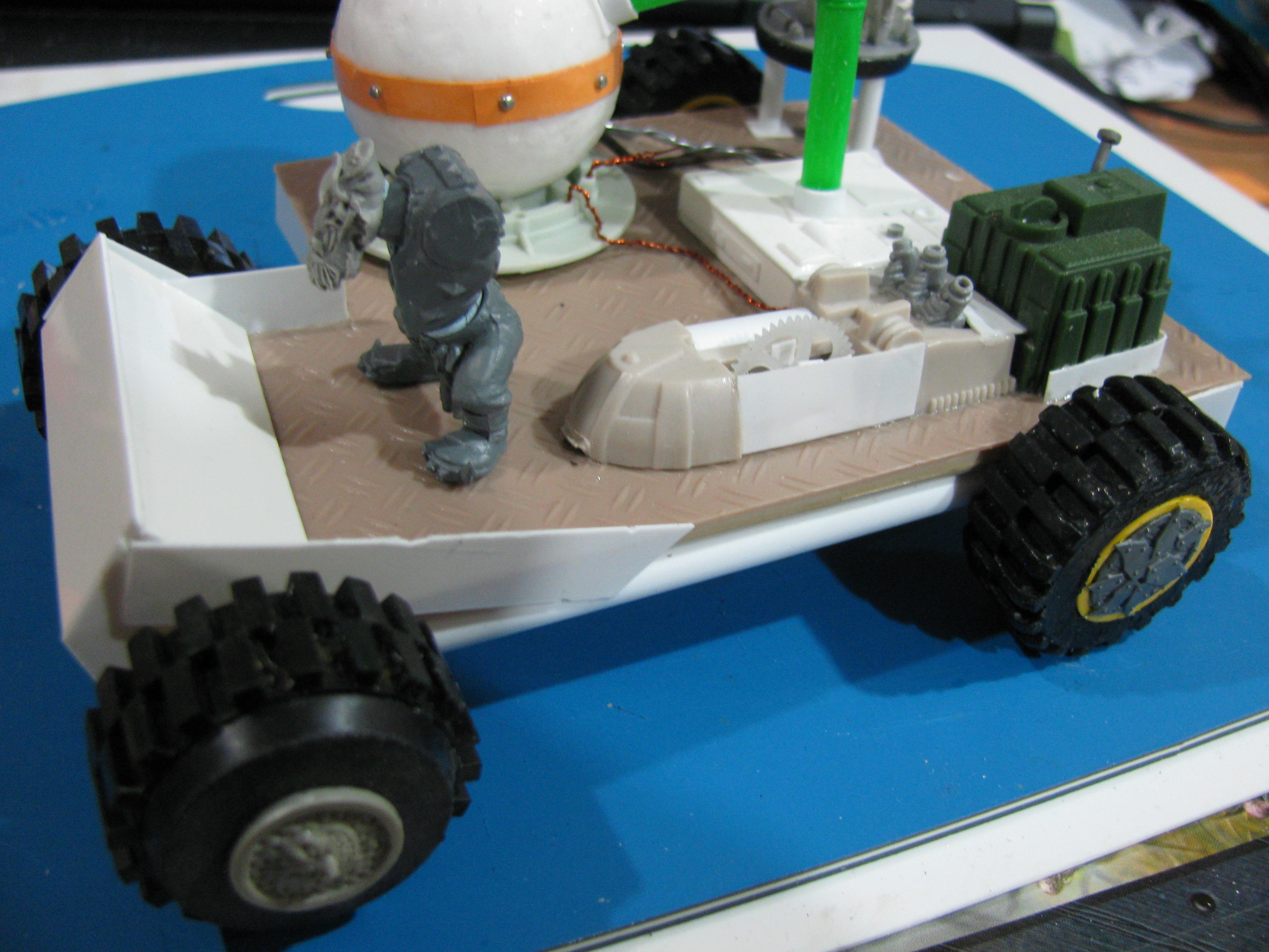 Buggy, Conversion, Cyborks, Orks, Scratch Build, Warhammer 40,000