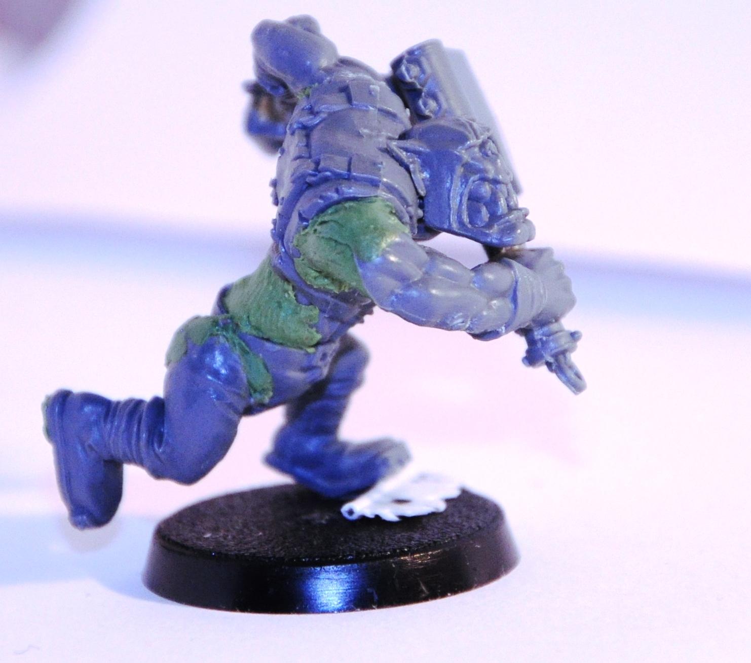 Conversion, Dakka Dakka, Deathskulls, Greenstuff, Ork Boy, Waaagh!